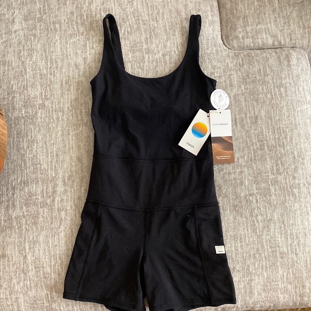 Vuori Black Studio Onesie/Romper